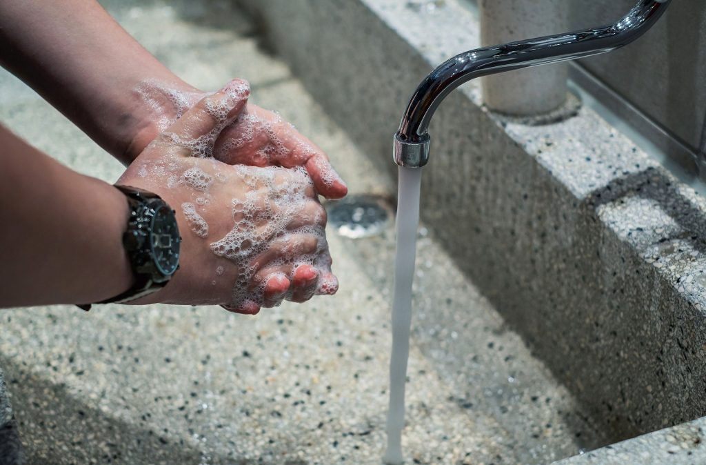 Hand washing: Couleur