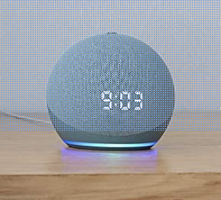 Echo Dot with Clock